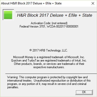 software version display